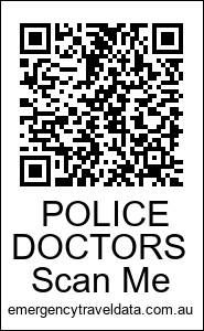 Joe Citizen's ETD QR code